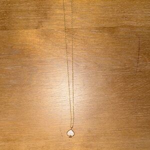 Kate Spade Gold Heart Necklace